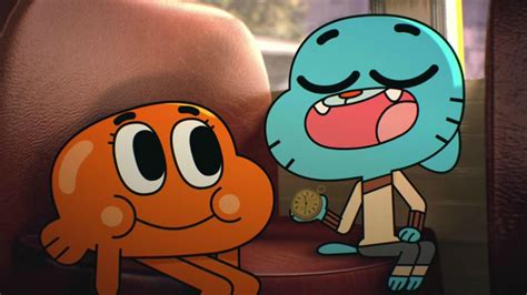 the amazing world of gumball kisscartoon